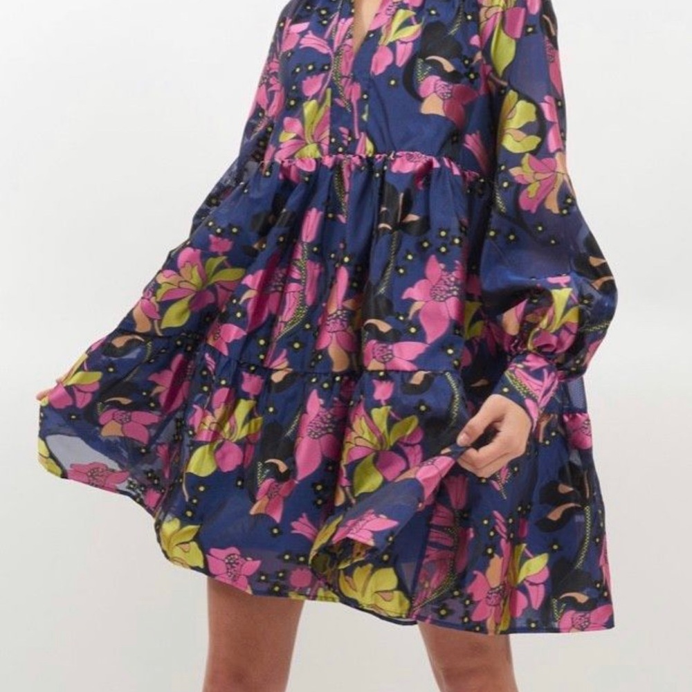 Stine Goya Jasmine Floral Mini Dress